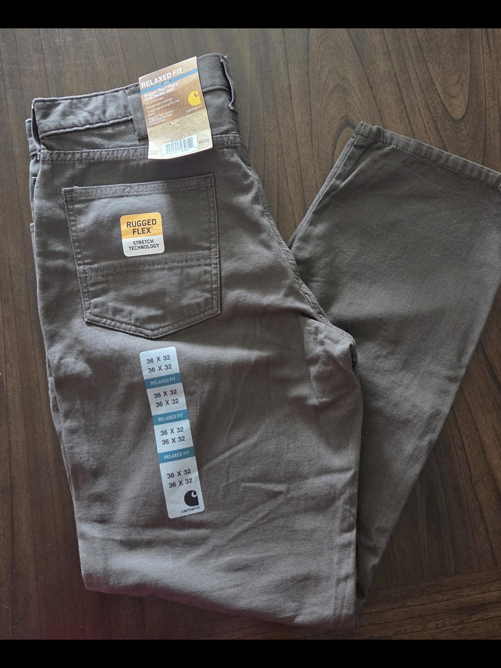 Carhartt Relaxed Fit Men's Jeans - Brown 36×32